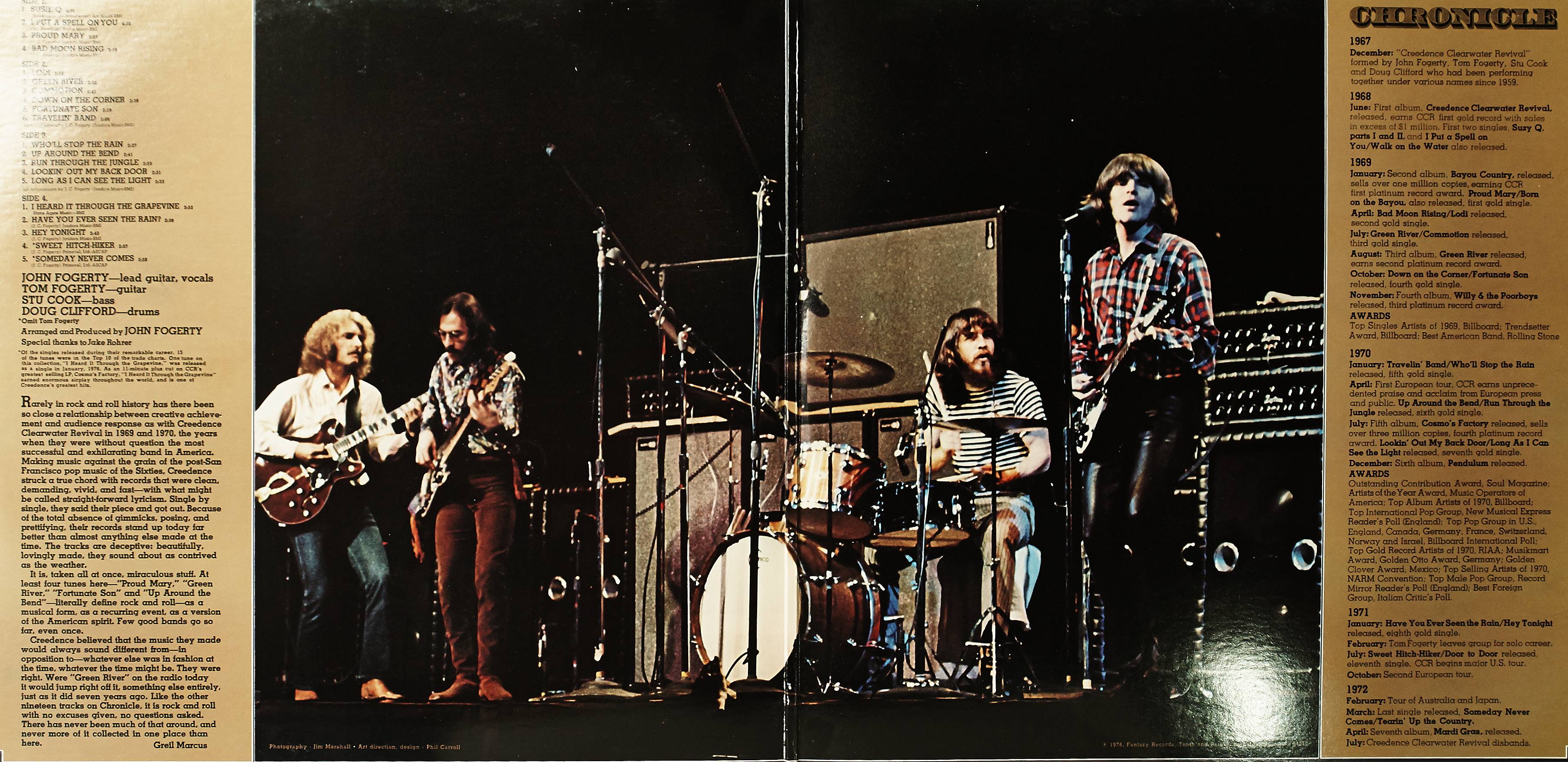 Creedence Clearwater Revival Chronicle The 20 Greatest Hits [lp gatefold usa]